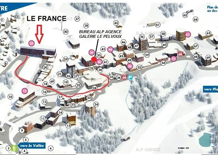 Le France - 2 Pers - Le France - 729fr - Plagne Centre Mae-9524 La Plagne